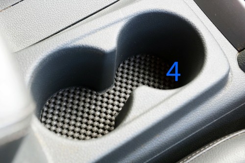 VW AMAROK 2017-2021 Cup holder, dash, armrest & console tray non-slip mats - Picture 3 of 7
