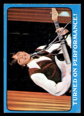 1971 Topps Partridge Family Series 2 #35a Turned on Performance! VG *d8