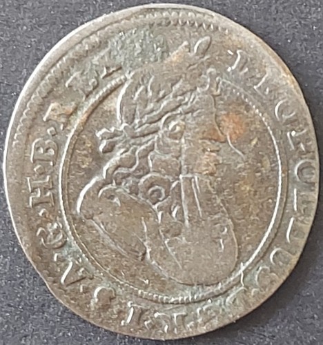 AUSTRIA ÖSTEREICH 1 KREUZER 1701 KM#606 F++ SILVER LEOPOLD I 1657-1705 SILESIA - Picture 2 of 4