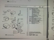Peugeot 505 305 Gtx Zentralverriegelung Steuerrelais 6555F1 Kiekert 9611914080