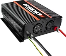 2500W Power Inverter 12V to 110V DC to AC Inverter Solar Inverter Truck RV Semi