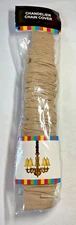 VATICAN HOMES CHANDELIER LAMP CHAIN COVER KHAKI  3 X 6 FEET NIP