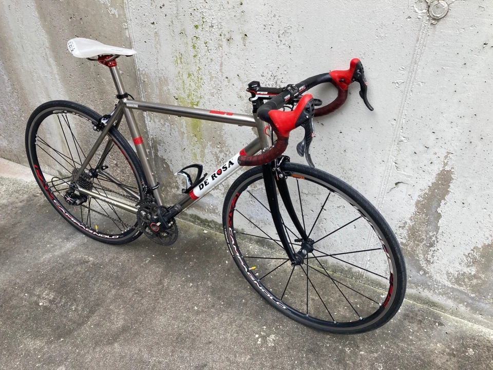 bici da corsa Titanio De Rosa - Immagine 4 di 4