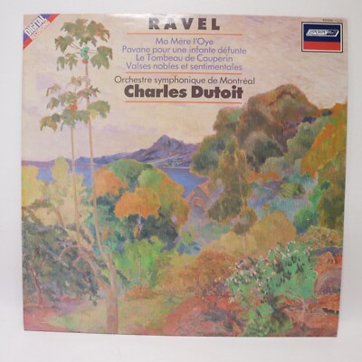 Ravel Ma Mere L'Oye Pavanne LP Dutoit Montreal Orchestra 1984 London