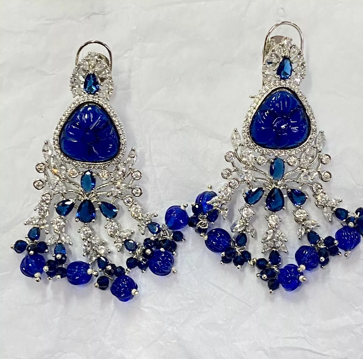 White earrings deals fashion jewelry