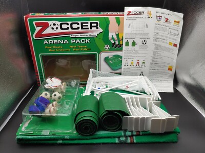 Vintage - ZOCCER Finger Soccer Atomic Toys ARENA PACK, Complete. Very HTF!