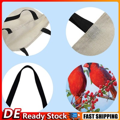 Red Printed Shoulder Shopping Bag Casual Large Tote Handbag 40*40CM