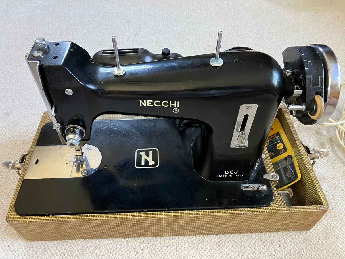 Vintage Necchi BCJ sewing machine | eBay Vintage Necchi BCJ sewing machine | eBay