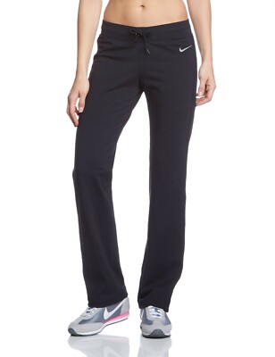 NIKE Womens Jersey Black Flare Athletic 