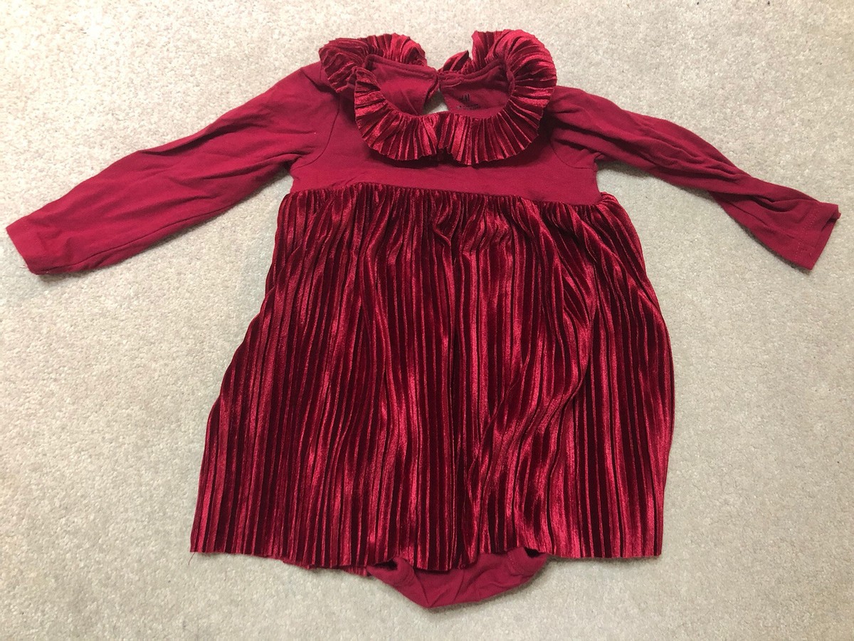 white christmas dresses Shop Exclusive Haute Baby Holiday Day Red Dress Online main image 0