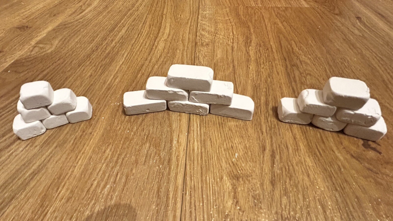 Krippenbau, Krippenzubehör, Modellbau Bausteine 60 Stück verschiedene Größen