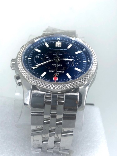 Breitling Bentley Mark VI Stainless Stee Chronograph date on bracelet P26362 - Picture 6 of 10