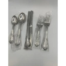 Stainless by Salem VICTORIA 2 place settings, NOS still in plastic bags!