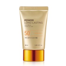  THE FACE SHOP Power Long Lasting Sun Cream - 50ml SPF50 PA   / Free Gift