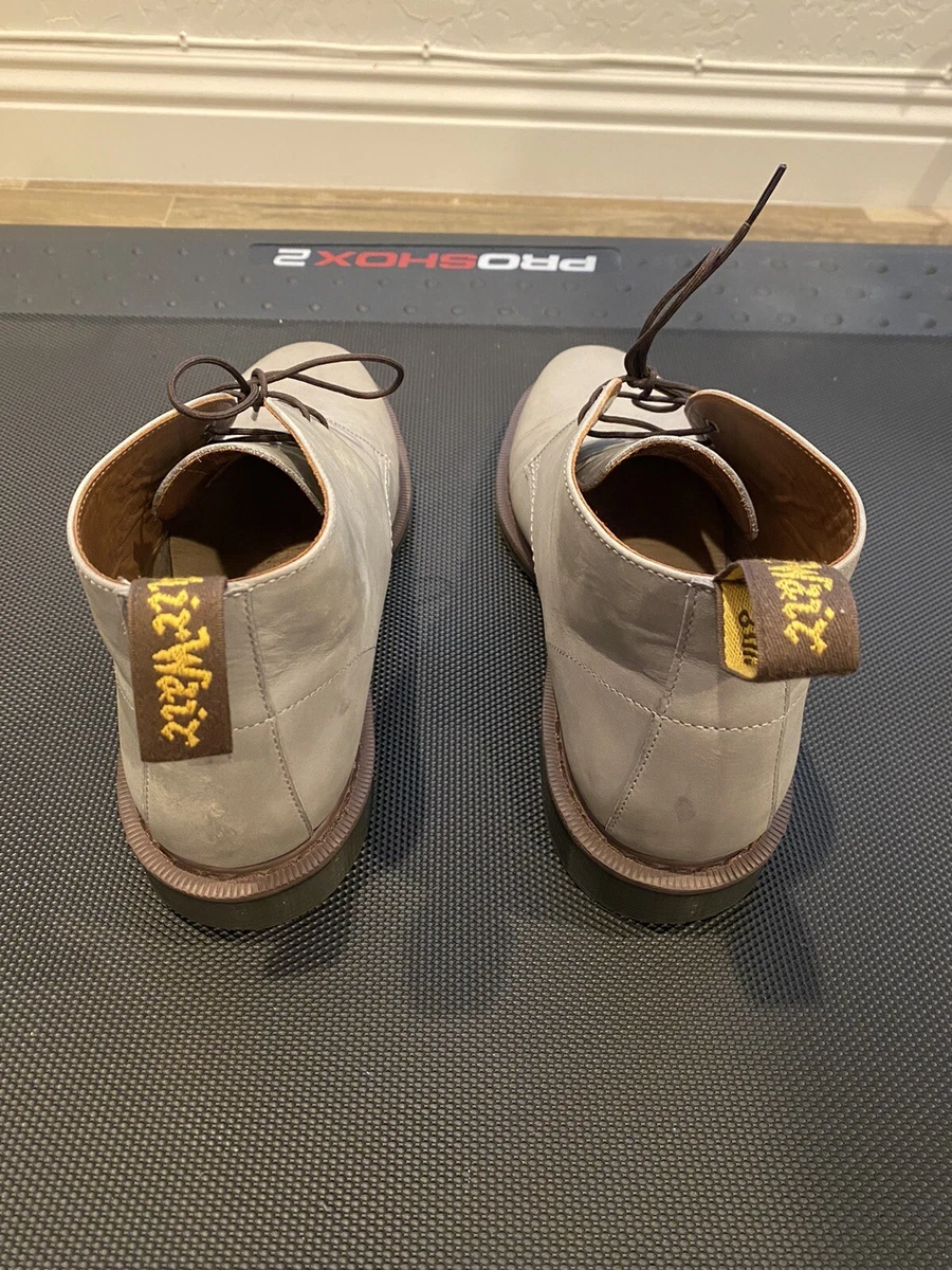 Dr Martens Men Overstone Size 11 Gray Sawyer Ankle boot AW004 CK
