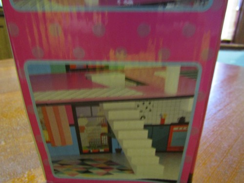 J'Adore Girl's Party Doll House- 25 Piece Wood Toy- 20" L x 11.8" W x 23.4" H   - Picture 11 of 12