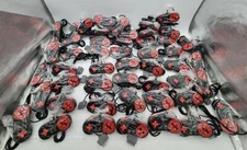 Lot of 50 Retro-Bit RetroDuo Replacement Super Retro SNES Controller - Black/Red