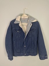 Carleen Us Usa Jean Patchwork Denim Jacket One Of A Kinda Size M Boho Prarie