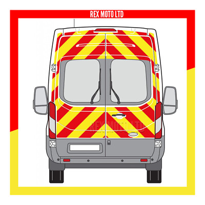 FORD TRANSIT VAN H3 2014+ Chevron Kit 3/4 CHAPTER 8 REFLECTIVE ENGINEERING