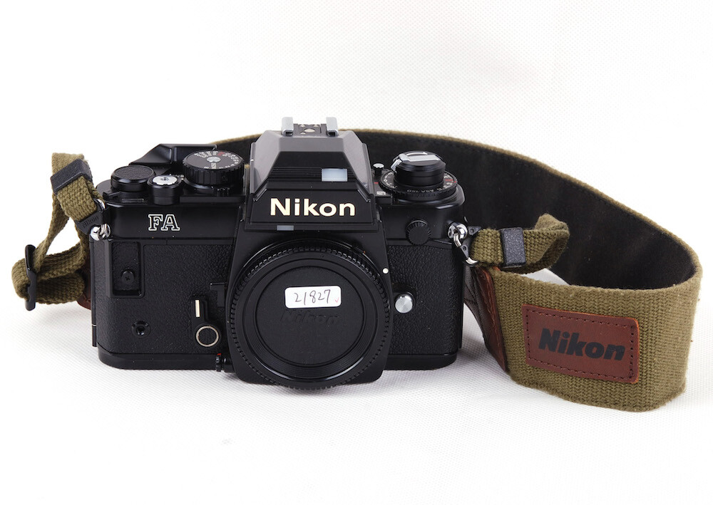 フィルムカメラ NIKON FA black Amazon.com : Black Nikon FA film camera; body only, no lens
