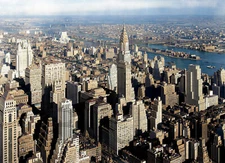1930 View from Empire State Building, New York City 14 x 11" Photo Print