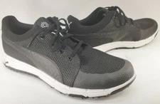 Puma Grip Sport Tech Men's Size 11M Black Spikeless Golf Shoes Sneaker 190588 03