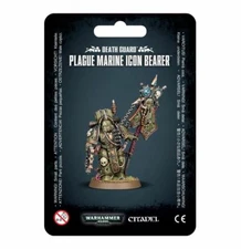 Death Guard Plague Marine Icon Bearer - Warhammer 40k - Brand New! 43-47C
