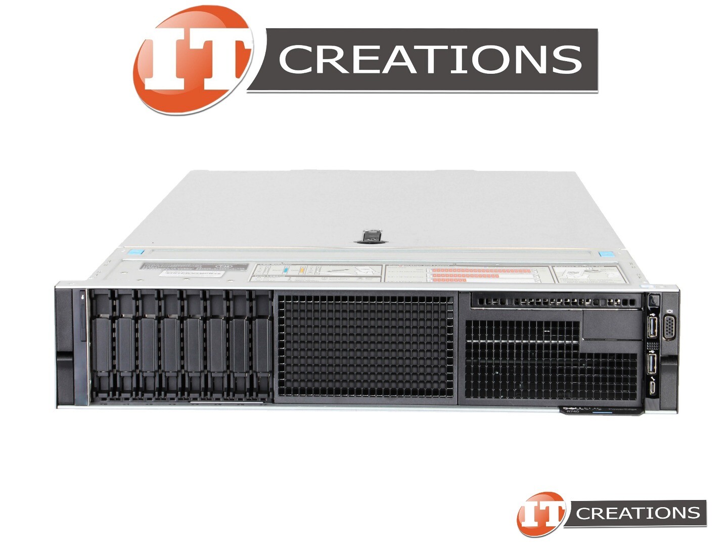 DELL EMC R740 SERVER 8SFF GOLD 6126 12C 2.6GHZ 512GB 6 X 3.84TB SAS SSD
