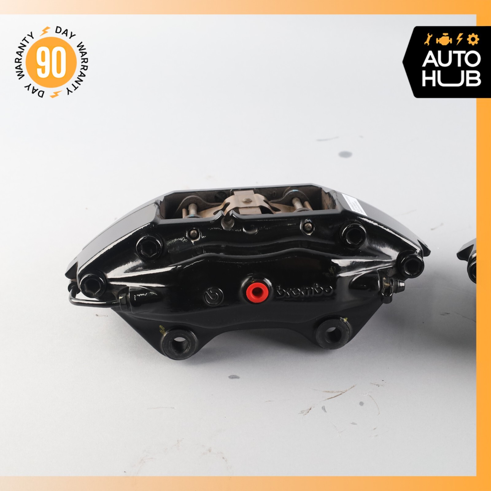 02-07 Maserati M138 Coupe 4200 Front Left & Right Brake Caliper Calipers Set OEM