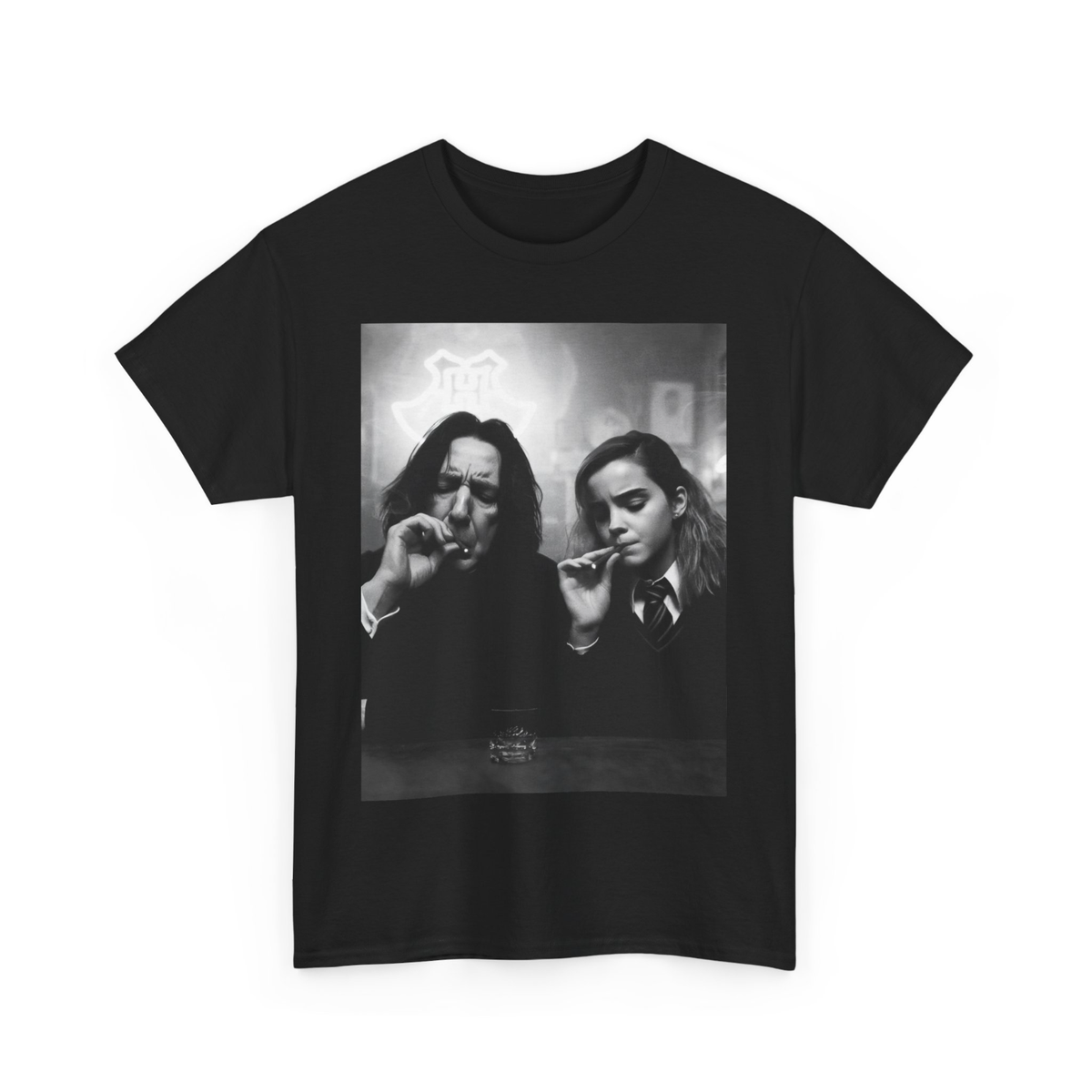 Snape and Hermione smoking, Unisex T-Shirt, Christmas Gift, Geek