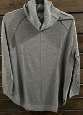 Caslon Turtleneck Tunic Sweater Size XS Color Gray