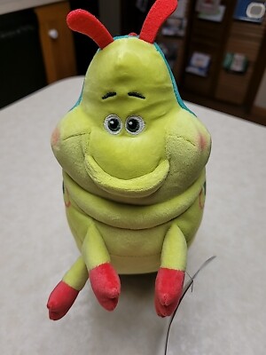 New Disney A Bug's Life Heimlich Small Plush 10'' Toy Caterpillar Christmas 