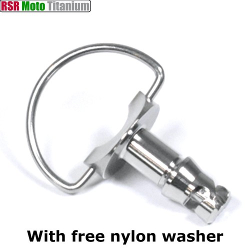 MV Agusta F4 Titanium Dzus Type 17mm 1/4 Turn Quick Release Fairing