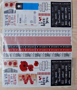 Creative Memories - Mi Amour Designer Stickers  - Retired NLA