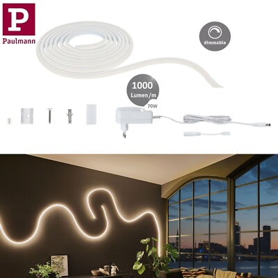 Paulmann MaxLED 1000 Flow Basisset 1,5m Warmweiß 1500Lm 21 Watt Ip65 