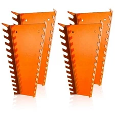 52-Slot Metal Wrench Organizer Heavy Duty Wrench Organizer Tray for Tool Box 