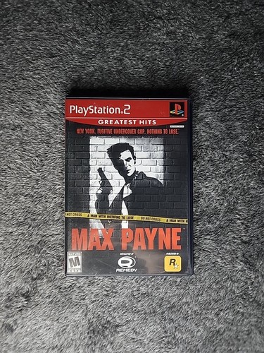 Max Payne Sur Sony PlayStation 2 (PS2) - Version USA - Bon état