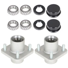 Golf Cart Front Hub Assembly Wheel Hubs For EZGO 1976-2001.5 TXT/ Medalist G/E