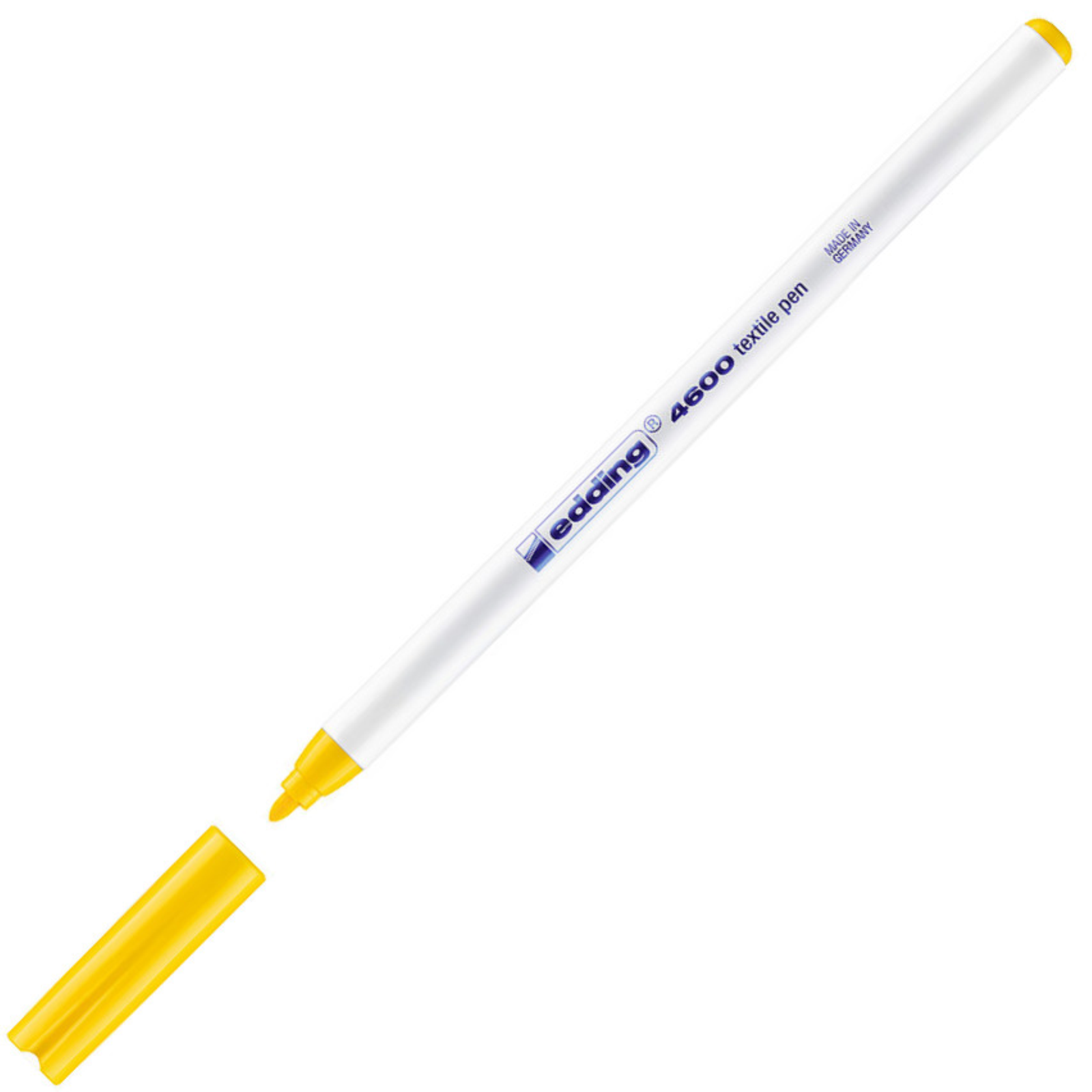 MARCATORE PER TESSUTO 4600 - PUNTA TONDA 1,00MM - GIALLO - EDDING