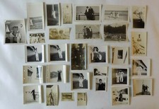 Lot of 30 Vintage US Military Photos - NAVY Sailors Army Soldiers - 1900's - 50s