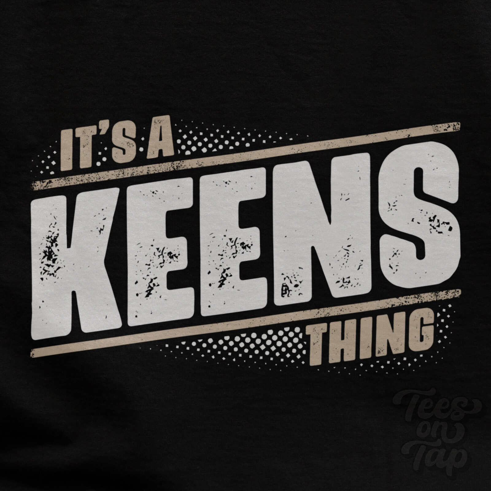 T SHIRT IT'S A KEENS THING nome cognome divertente idea regalo famiglia