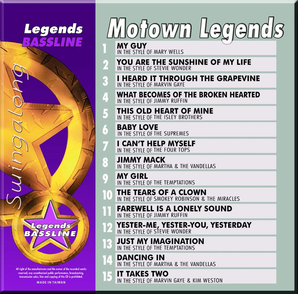 LEGENDS BASSLINE KARAOKE V#3 12 CDG SET over 180 SONGS No repeats READ Listing - Image 4 of 4