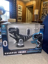 Sharper Image Infrared Control Black Dinosaur Robotosaurus Move and Spin