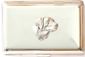 Retriever Labrador Business Card Tin Holder Gundog Gift