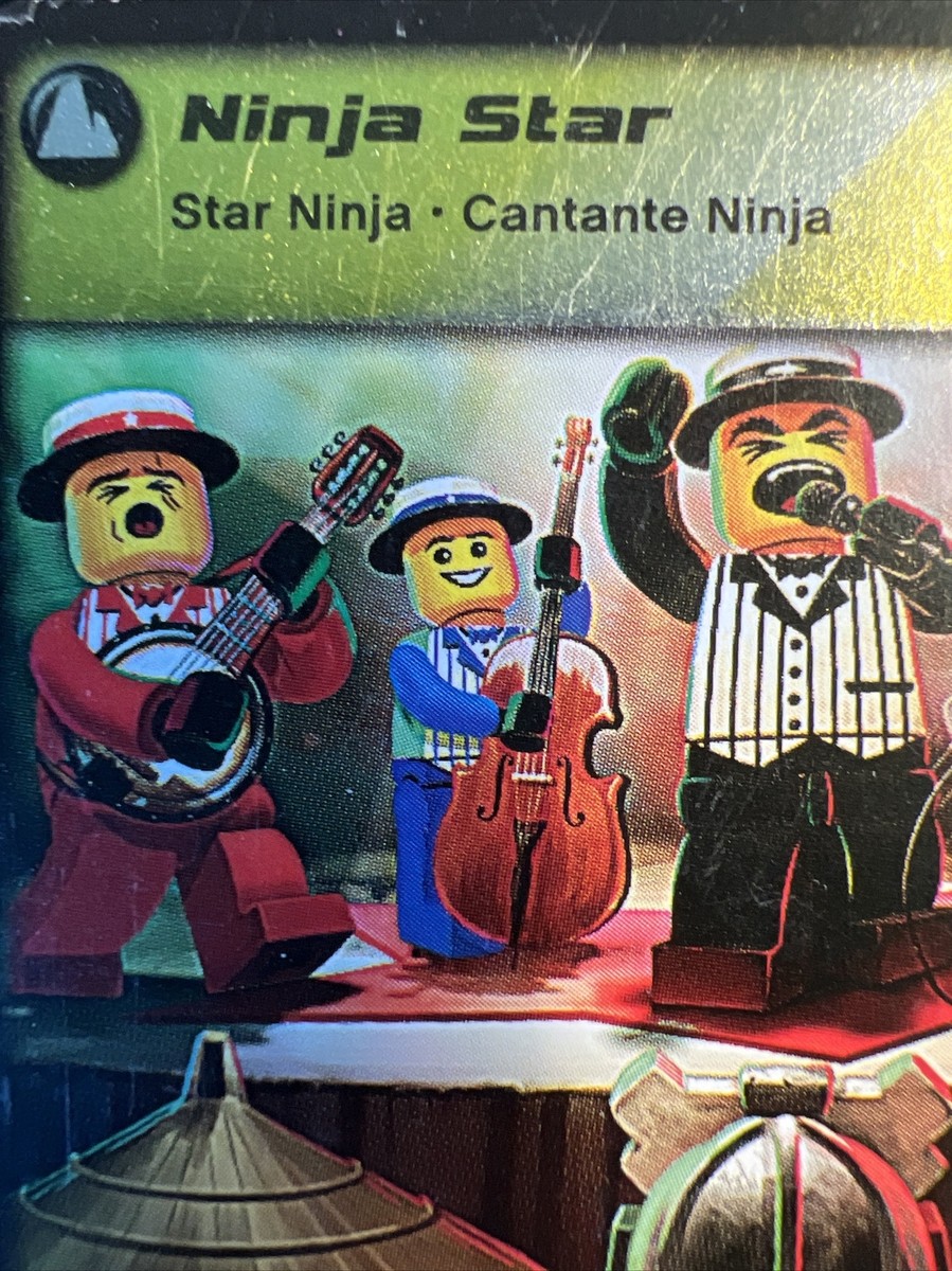 2012 Lego Ninjago Card Gold Foil Ninja Star 71/125 | eBay