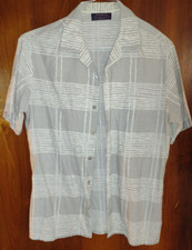 MR.CALIFORNIA COLLECTIONS SHORT SLV SHIRT(VINTAGE),SIZE:M,BEIGE,MADE IN USA,MINT