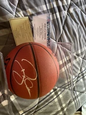 Ray Allen Signed NBA Spalding Basketball comes Authenticated