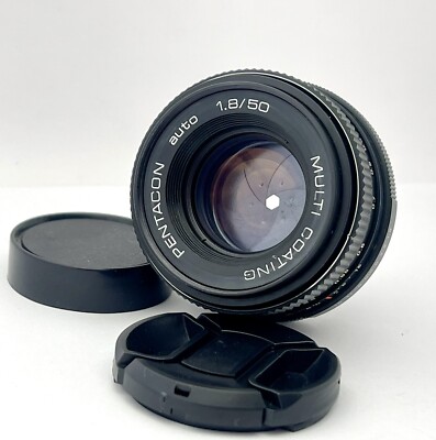 Pentacon auto f/1.8 50mm German Lens M42 Mount Multi Coating | eBay
