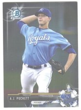 2017 Bowman A.J. Puckett #BCP4 Chrome Prospects