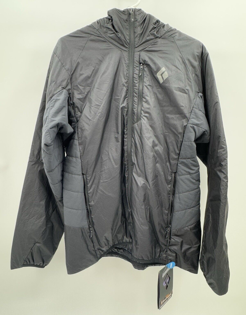 Black Diamond Vision Hybrid Hoody Jacket Size Large NWT Full Zip 